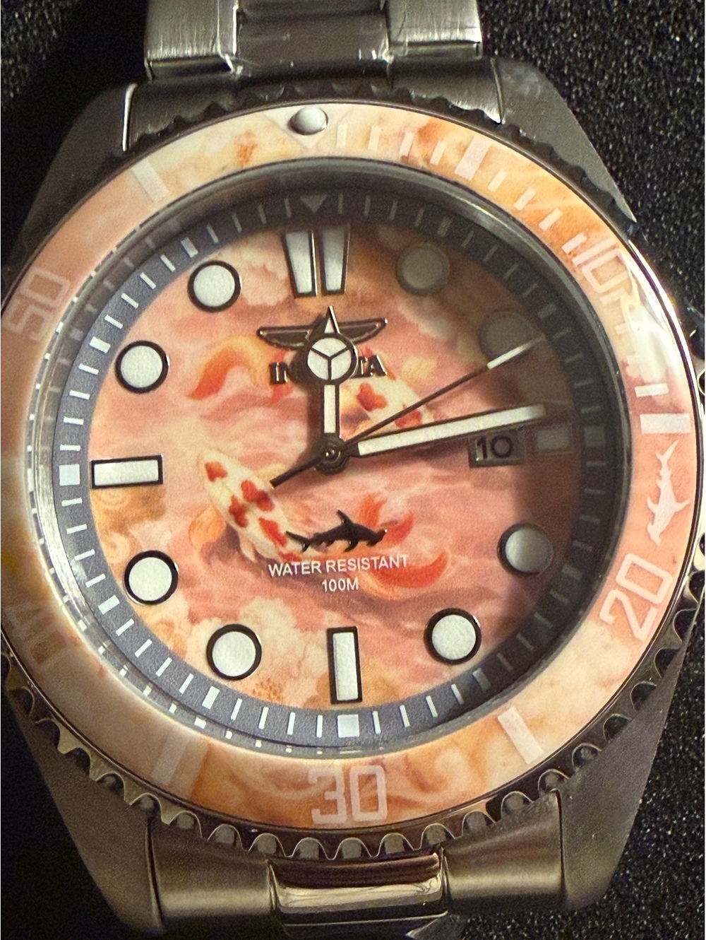 $249 INVICTA PRO DIVER VISIONS FROM ABOVE (KOI FISH EDITION) 43mm WATCH